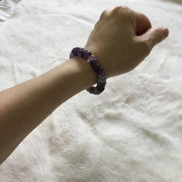 Rare Purple Beads Bracelet - Picture 5 of 5